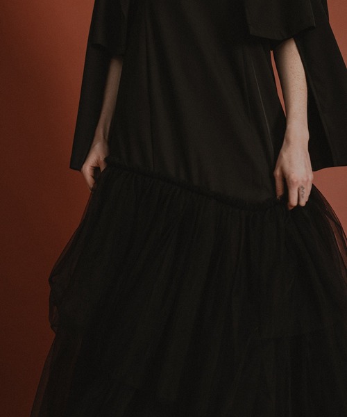 Layered tulle dress（ドレス）｜et.UNiVER（エトユニベール）の