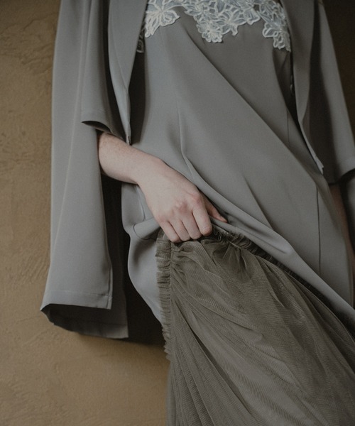 Layered tulle dress（ドレス）｜et.UNiVER（エトユニベール）の