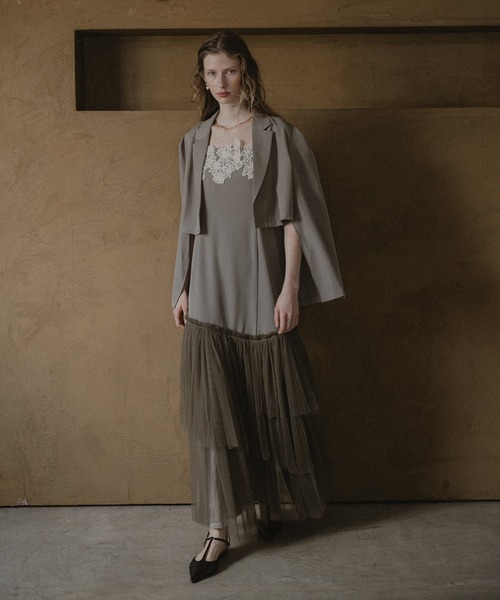 Layered tulle dress（ドレス）｜et.UNiVER（エトユニベール）の