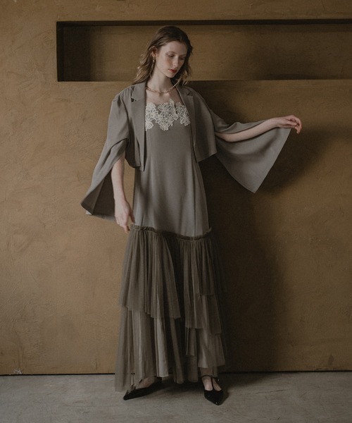 エト・ユニヴェール　オケージョンドレス et.UNiVER ドレス Sheer allure dress : ZOZOTOWN Yahoo!店 - 通販