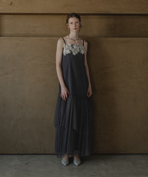 et.UNiVER（エトユニベール）の「Layered tulle dress（ドレス）」 - WEAR