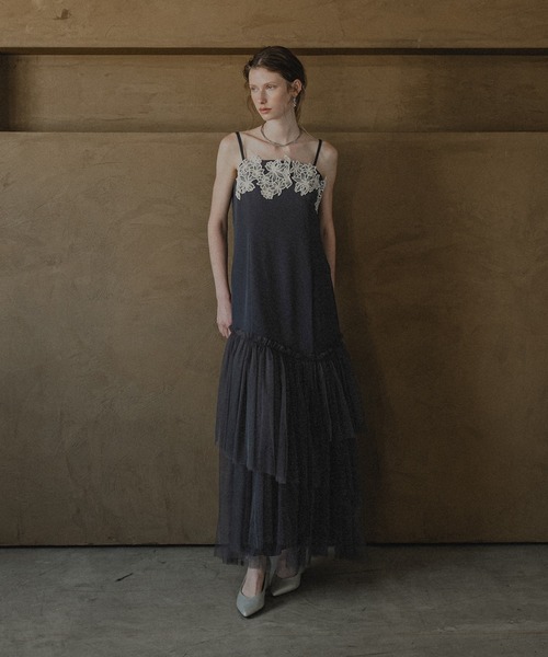 et.UNiVER（エトユニベール）の「Layered tulle dress（ドレス）」 - WEAR