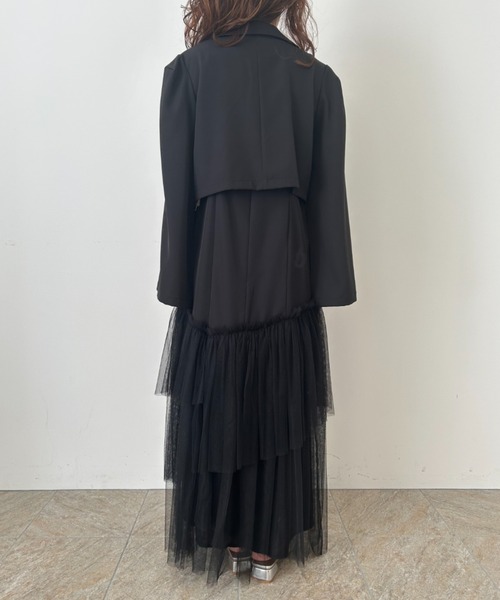 Layered tulle dress（ドレス）｜et.UNiVER（エトユニベール）の