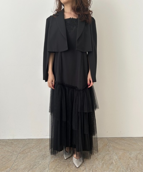 Layered tulle dress（ドレス）｜et.UNiVER（エトユニベール）の