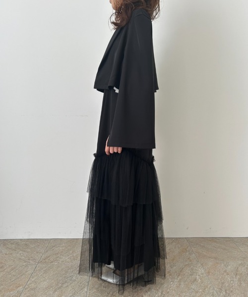 Layered tulle dress（ドレス）｜et.UNiVER（エトユニベール）の
