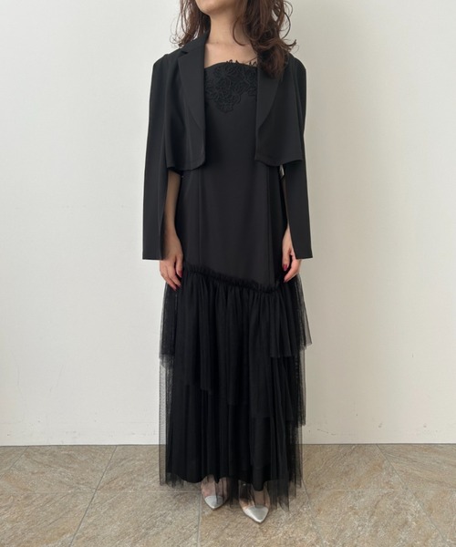 Layered tulle dress（ドレス）｜et.UNiVER（エトユニベール）の