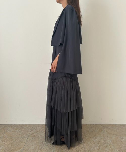 Layered tulle dress（ドレス）｜et.UNiVER（エトユニベール）の