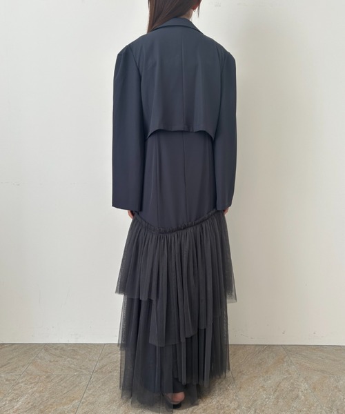 Layered tulle dress（ドレス）｜et.UNiVER（エトユニベール）の