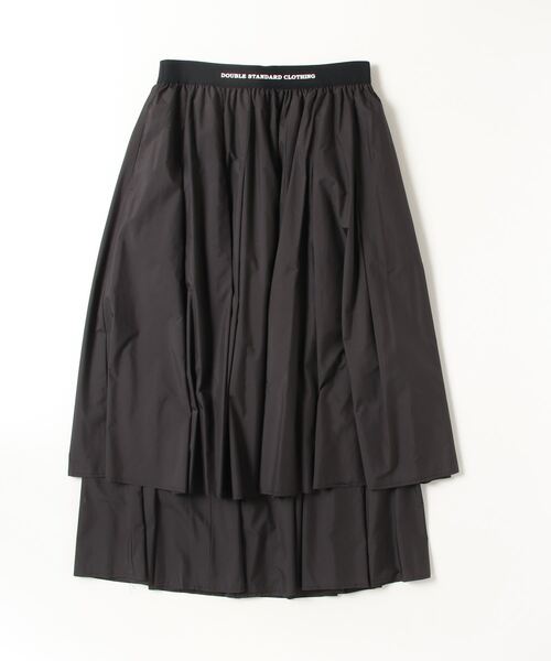 DOUBLE STANDARD CLOTHING(ダブルスタンダードクロージング)の「タフタレイヤードスカート(スカート・レディース・ブラウン/ベージュ・38/36)」の10枚目の写真