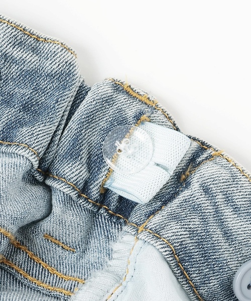 LOVETOXIC(ラブトキシック)の「【LTXC】デニム2WAYオールインワン(つなぎ/オールインワン・キッズ・ブルー/ブラック・M:150cm/L:160cm/S:140cm/130cm)」の16枚目の写真