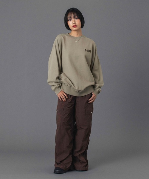 ANONYMITY CREWNECK SWEAT TOP（スウェット）｜X-girl（エックスガール