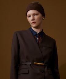 AMBOISE | 【ATELIER AMBOISE(アトリエ アンボワーズ)】リバーシブルメタルバーバックルベルト(ベルト)