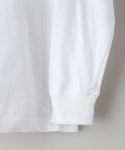 HANES（ヘインズ）の「【HANES/ヘインズ】【日本人の体型に合わせたシルエットで絶妙なフィット感】JAPANFIT クルーネック Tシャツ 長袖 アソートセット H5440（Tシャツ/カットソー・メンズ・ホワイト・X-LARGE/LARGE/MEDIUM/SMALL）」の5枚目の写真