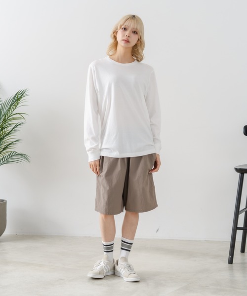 HANES（ヘインズ）の「【HANES/ヘインズ】【日本人の体型に合わせたシルエットで絶妙なフィット感】JAPANFIT クルーネック Tシャツ 長袖 アソートセット H5440（Tシャツ/カットソー・メンズ・ホワイト・X-LARGE/LARGE/MEDIUM/SMALL）」の11枚目の写真