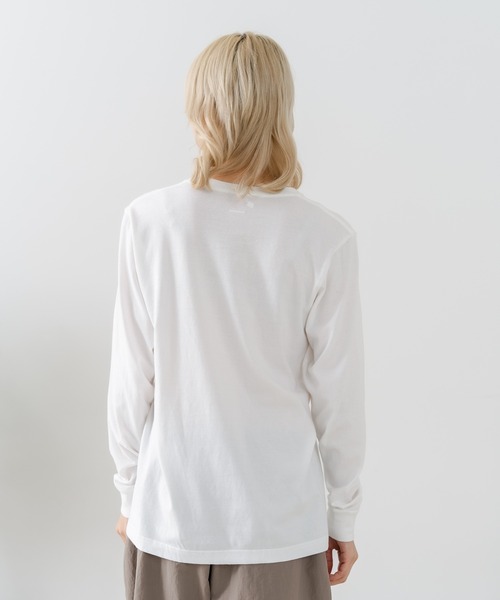 HANES（ヘインズ）の「【HANES/ヘインズ】【日本人の体型に合わせたシルエットで絶妙なフィット感】JAPANFIT クルーネック Tシャツ 長袖 アソートセット H5440（Tシャツ/カットソー・メンズ・ホワイト・X-LARGE/LARGE/MEDIUM/SMALL）」の21枚目の写真