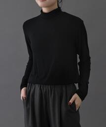 FORK&SPOON | FORK&SPOON　ベア天竺タートルネックカットソー(Tシャツ/カットソー)