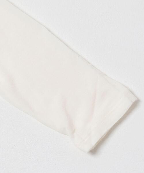 FORK&SPOON（フォークアンドスプーン）の「FORK&SPOON　ベア天竺タートルネックカットソー（Tシャツ/カットソー・レディース・オフホワイト/グレー/ブラック/ホワイト系その他・1）」の8枚目の写真