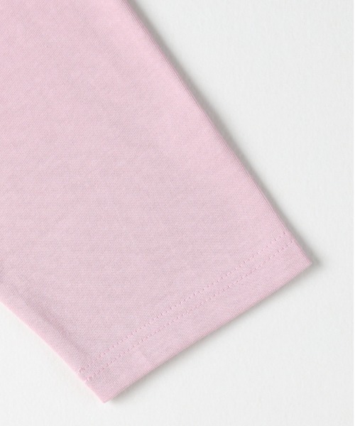 Right-on(ライトオン)の「【HONEYSUCKLE ROSE】ラウンドヘムロングスリーブTシャツ(Tシャツ/カットソー・レディース・オフホワイト/ダークグレー/ピンク・M/L/S)」の16枚目の写真