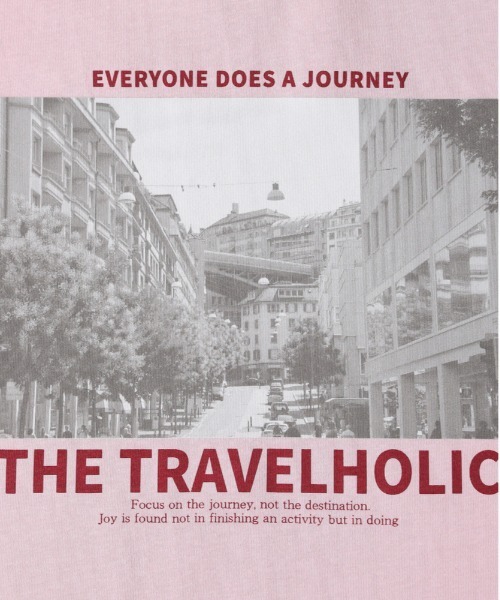 Right-on(ライトオン)の「【HONEYSUCKLE ROSE】ラウンドヘムロングスリーブTシャツ(Tシャツ/カットソー・レディース・オフホワイト/ダークグレー/ピンク・M/L/S)」の11枚目の写真