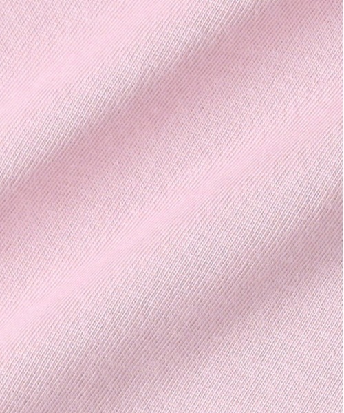 Right-on(ライトオン)の「【HONEYSUCKLE ROSE】ラウンドヘムロングスリーブTシャツ(Tシャツ/カットソー・レディース・オフホワイト/ダークグレー/ピンク・M/L/S)」の9枚目の写真