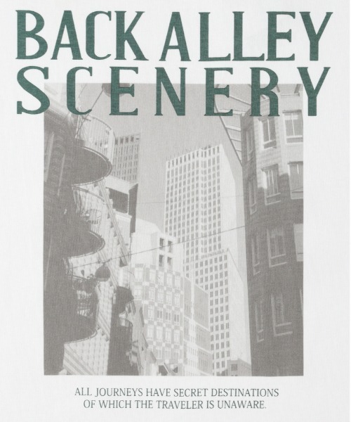 Right-on(ライトオン)の「【HONEYSUCKLE ROSE】ラウンドヘムロングスリーブTシャツ(Tシャツ/カットソー・レディース・オフホワイト/ダークグレー/ピンク・M/L/S)」の7枚目の写真