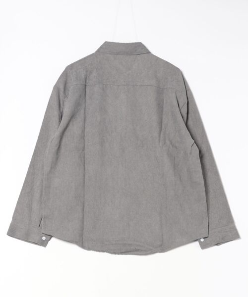 ARCHIVER(アーカイバ)の「【Bl】コーデュロイシャツ(シャツ/ブラウス・メンズ・グレー/ブラック/ブラウン・LARGE/MEDIUM)」の4枚目の写真