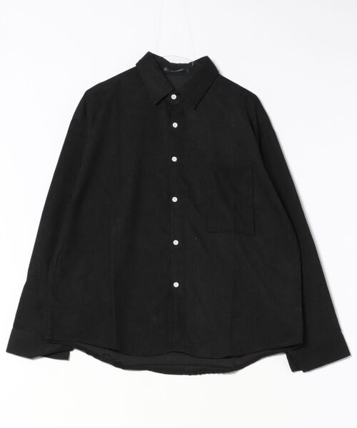ARCHIVER(アーカイバ)の「【Bl】コーデュロイシャツ(シャツ/ブラウス・メンズ・グレー/ブラック/ブラウン・LARGE/MEDIUM)」の5枚目の写真