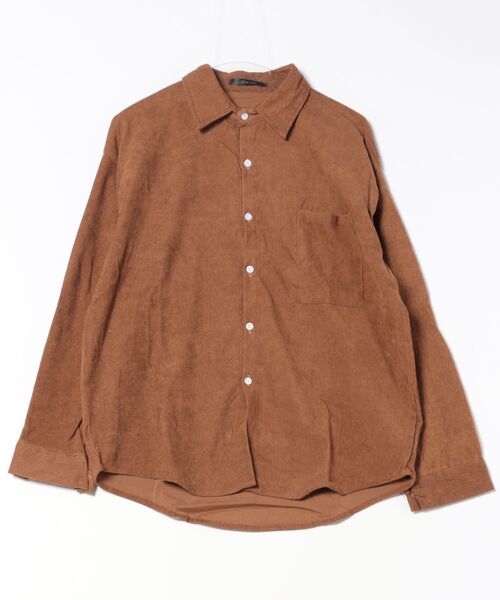 ARCHIVER(アーカイバ)の「【Bl】コーデュロイシャツ(シャツ/ブラウス・メンズ・グレー/ブラック/ブラウン・LARGE/MEDIUM)」の7枚目の写真