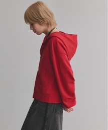 ad thie（アドティエ）の「ダブルジップ スウェットパーカー（パーカー）」