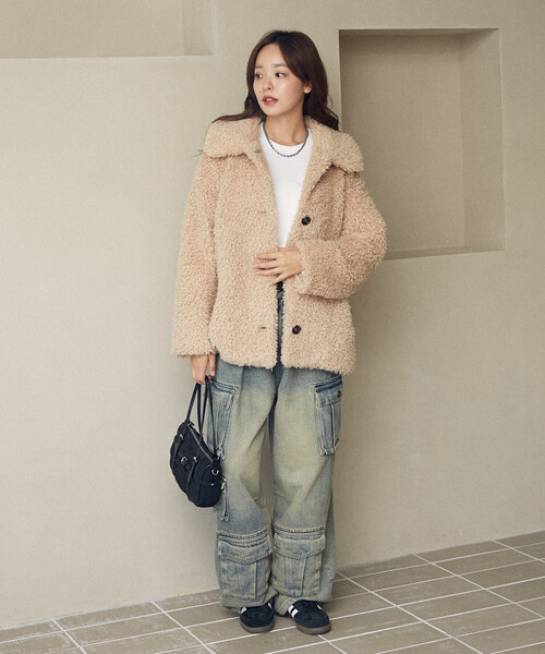 セール】PUBLUX/パブリュクス プードルファーコート 限定展開（その他