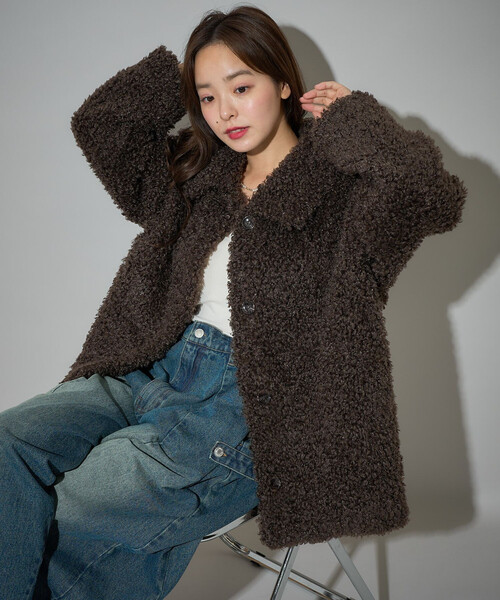 PUBLUX/パブリュクス プードルファーコート　限定展開　ZOZOTOWN セール】PUBLUX/パブリュクス プードルファーコート 限定展開（その他