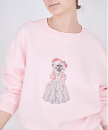 mieya mieya（ミーヤミーヤ）の「【mieya mieya】chaton sweat /シャトンスウェット（スウェット）」