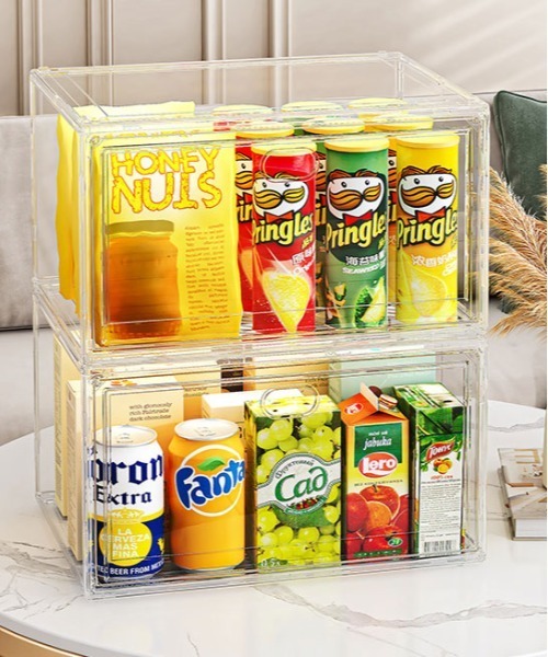 Jelly moo（ジェリームー）の「【 Jelly moo / ジェリームー 】 組み立て式 クリア シューズボックス / スニーカー収納 / マルチ収納ボックス（収納グッズ・レディース・A/B・FREE）」の4枚目の写真