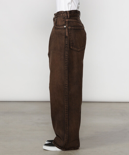 INSCRIRE | 5ポケット バギーデニム WOMEN（デニムパンツ）｜INSCRIRE