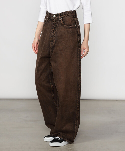 INSCRIRE | 5ポケット バギーデニム WOMEN（デニムパンツ）｜INSCRIRE