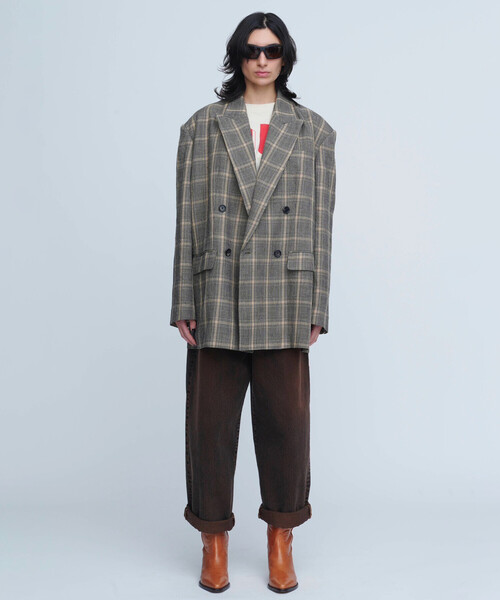 INSCRIRE | 5ポケット バギーデニム WOMEN（デニムパンツ）｜INSCRIRE