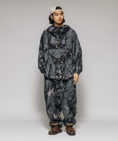 セール】HINSON/ヒンソン カモフラ アノラックパーカー/リラックス