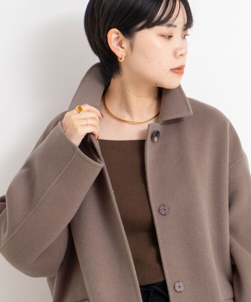 セール】SUPER140リバーステンカラーコート（ステンカラーコート