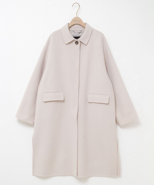 NOLLEY’S Sophi(ノーリーズソフィ)の「SUPER140リバーステンカラーコート(ステンカラーコート・レディース・ブラック/カーキ/ベージュ・38/36)」の10枚目の写真