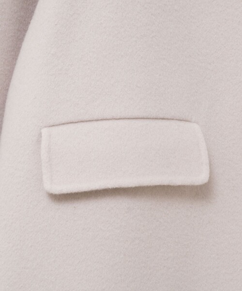 NOLLEY’S Sophi(ノーリーズソフィ)の「SUPER140リバーステンカラーコート(ステンカラーコート・レディース・ブラック/カーキ/ベージュ・38/36)」の7枚目の写真