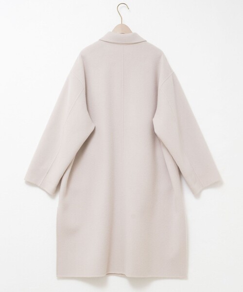 NOLLEY’S Sophi(ノーリーズソフィ)の「SUPER140リバーステンカラーコート(ステンカラーコート・レディース・ブラック/カーキ/ベージュ・38/36)」の6枚目の写真