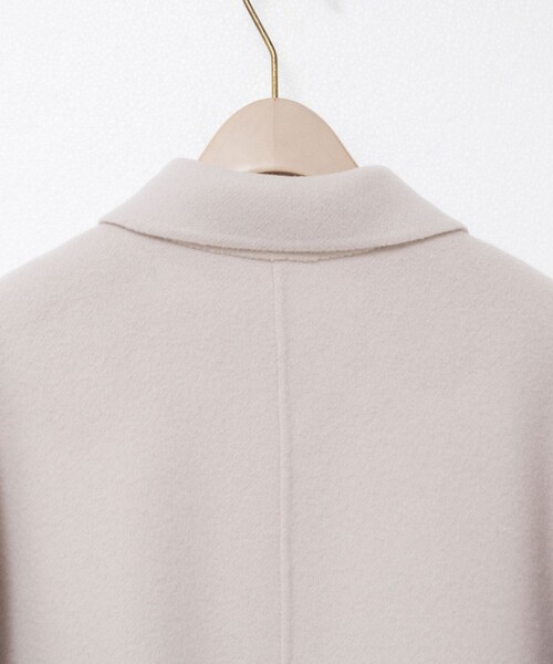 NOLLEY’S Sophi(ノーリーズソフィ)の「SUPER140リバーステンカラーコート(ステンカラーコート・レディース・ブラック/カーキ/ベージュ・38/36)」の5枚目の写真