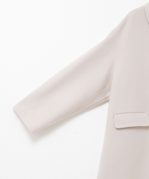 NOLLEY’S Sophi(ノーリーズソフィ)の「SUPER140リバーステンカラーコート(ステンカラーコート・レディース・ブラック/カーキ/ベージュ・38/36)」の4枚目の写真