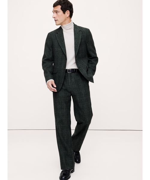 イタリアン ウール ツイード スーツジャケット（テーラードジャケット