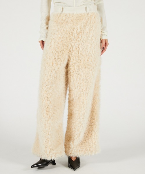 セール】シンセティックファーパンツ / Synthetic Fur Pants（その他