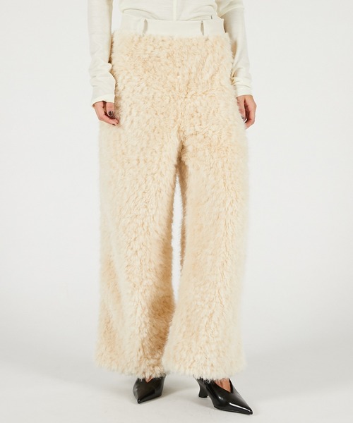 セール】シンセティックファーパンツ / Synthetic Fur Pants（その他