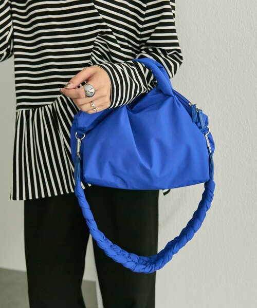 ear PAPILLONNER（イアパピヨネ）の「《撥水》ボストンバッグS（ボストンバッグ・レディース・ブラック/ブルー・FREE）」の11枚目の写真