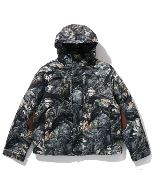 TREE EDGE CAMO METAL LOGO DOWN JACKET（ダウンジャケット/コート