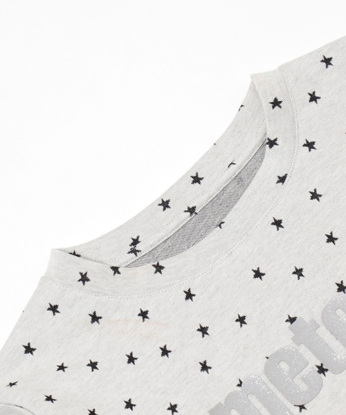 dispark（ディスパーク）の「DISPARK/【25年秋冬新作】スターラメロゴトップ（Tシャツ/カットソー・レディース・グレー/チャコール・FREE）」の15枚目の写真