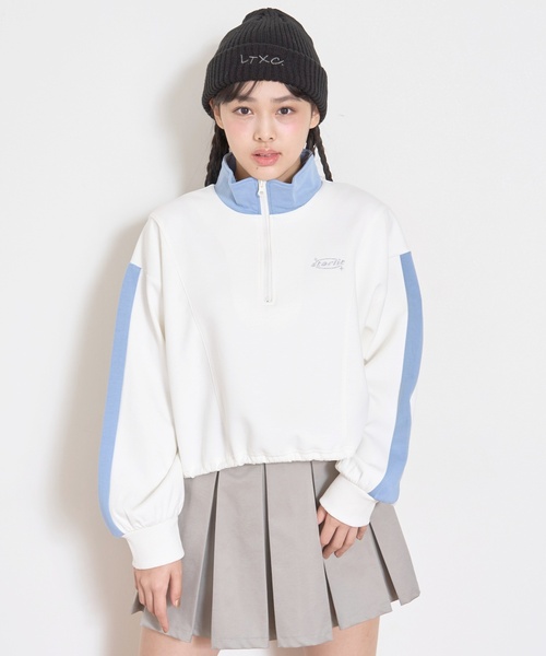 たんふる セール】【LTXC】【セット可】ダンボールハーフZIP（スウェット